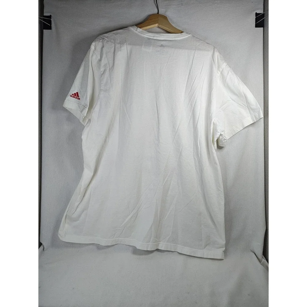 Adidas Fifa World Cup Russia 2018 Men's White 2XL TShirt Soccer Football Graphic